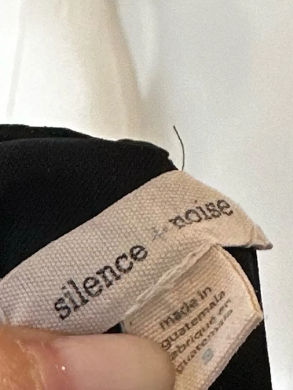 SILENCE + NOISE Black Halter Racerback Midi Slip Dress - Picture 5 of 8